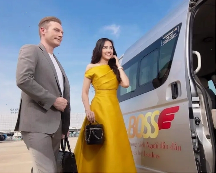 Không gian bên trong khoang máy bay hạng Skyboss của Vietjet Air