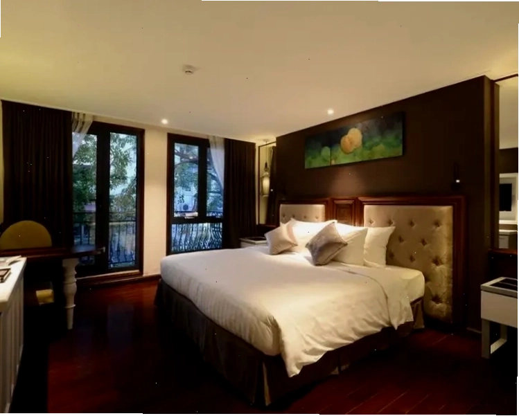 Không gian sảnh chờ độc đáo của boutique hotel