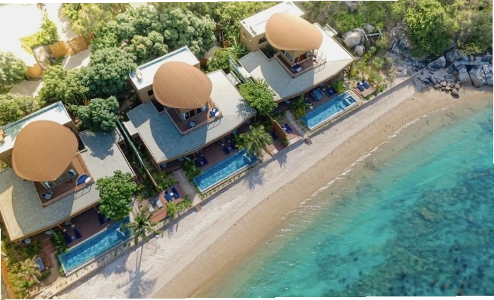 Không gian yên tĩnh của một khu retreat với thiên nhiên bao quanh