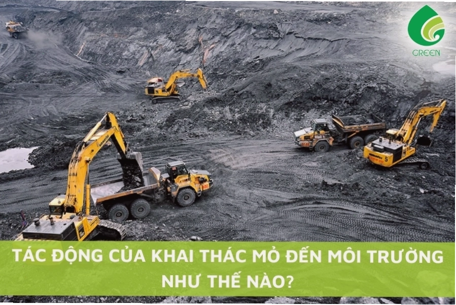 Khu vực khai thác dầu mỏ gây ảnh hưởng cảnh quan
