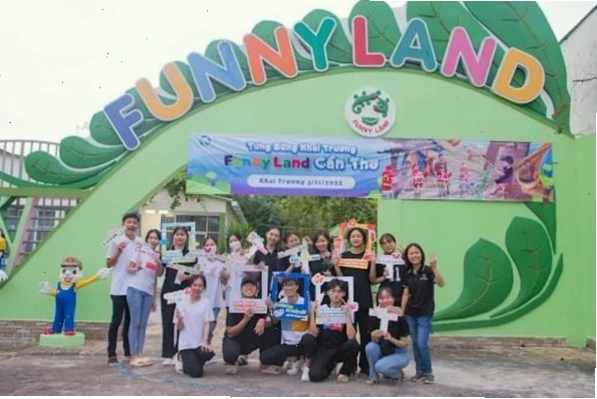 Khu vui chơi Funny Land Cần Thơ với nhiều trò chơi hấp dẫn cho trẻ nhỏ
