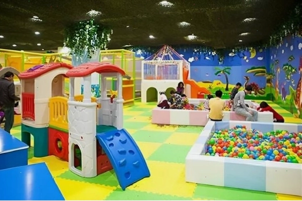 Khu vui chơi liên hoàn tại Playtime Cần Thơ thu hút đông đảo trẻ em