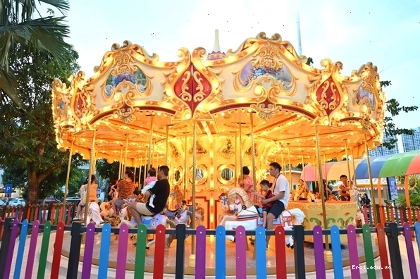 Khu vui chơi tại VinWonders Grand Park
