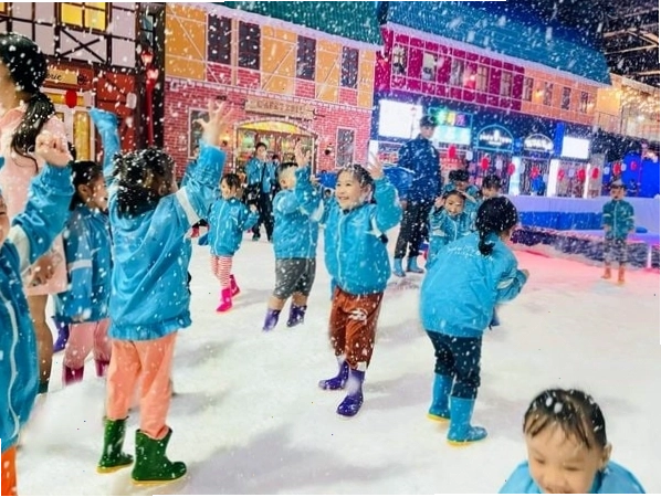 Khu vui chơi tuyết Snow Town Sài Gòn