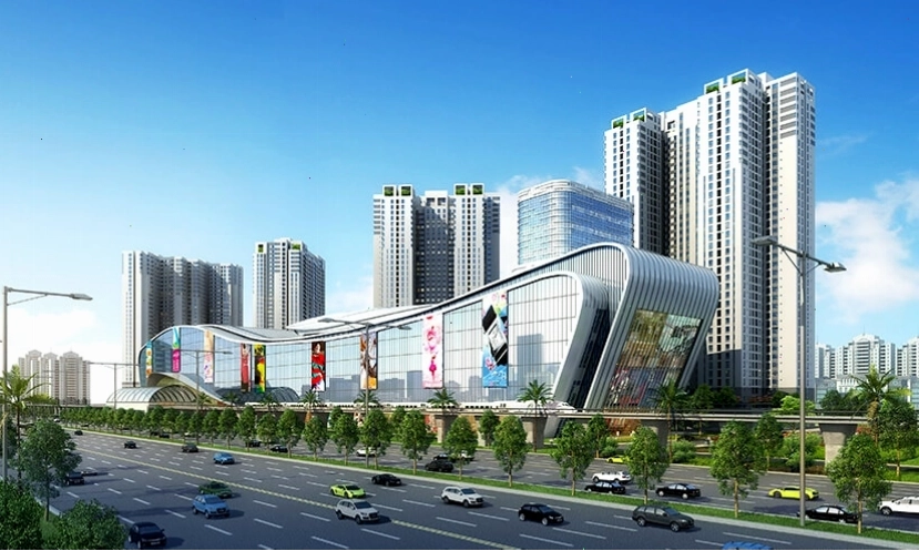 Kiến trúc ấn tượng tại Vincom Mega Mall Thảo Điền