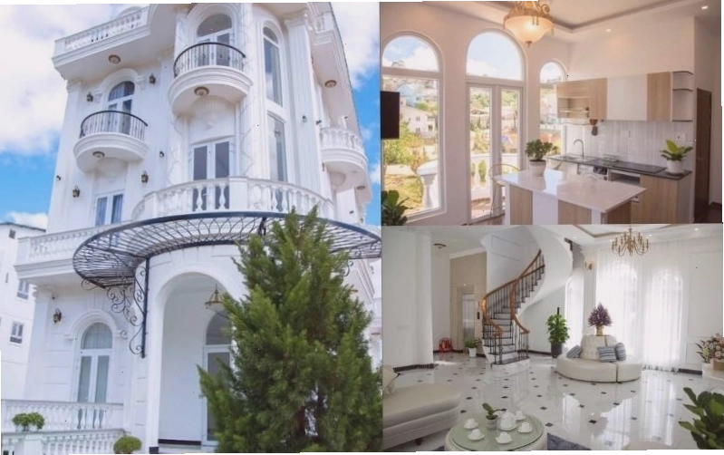 Kiến trúc châu Âu cổ điển của Red Eden Villa