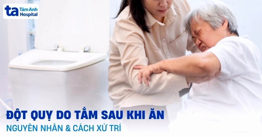 Lưu ý khi tắm sau khi bị đột quỵ