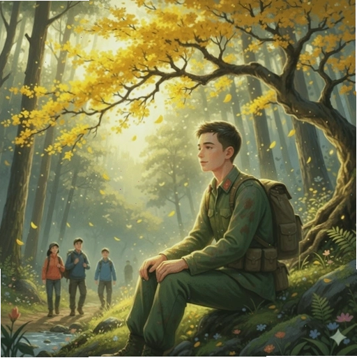 Minh họa bài đồng dao mùa xuân với hình ảnh thiên nhiên tươi đẹp ngày Tết