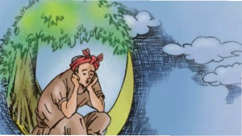 Minh họa bài đồng dao Thằng Cuội