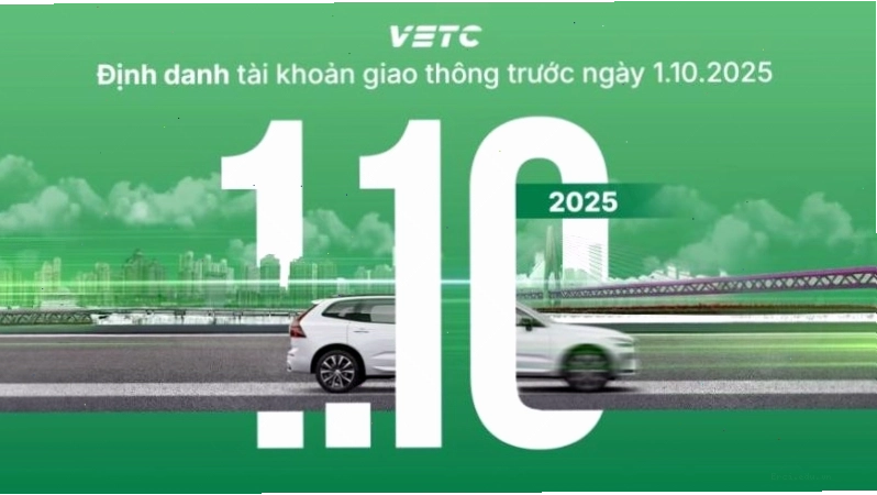 Minh họa giao diện đăng ký tài khoản giao thông mới