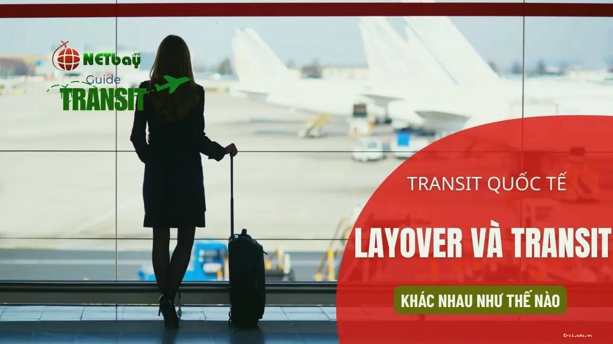 Minh họa thời gian quá cảnh dài cho chuyến bay