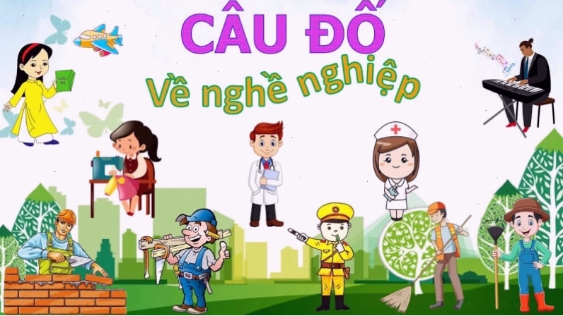 Minh họa về các nghề nghiệp khác nhau