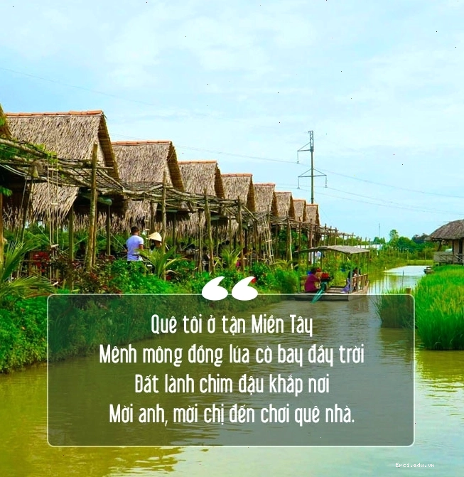 Mùa nước nổi ở Đồng Tháp