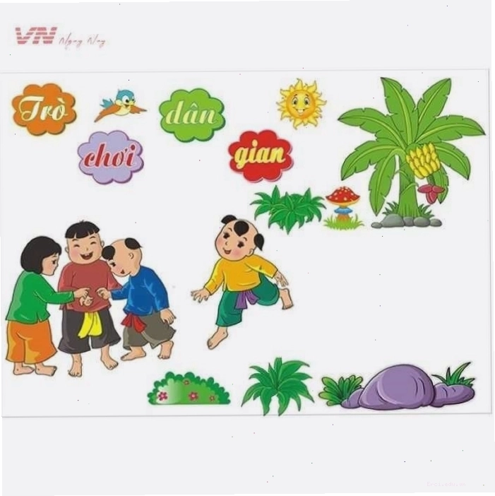 Người chơi úp hai bàn tay xuống đất khi chơi úp lá khoai