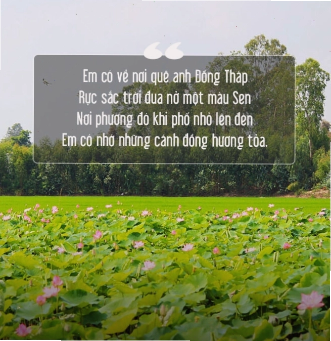 Người dân Đồng Tháp với nụ cười thân thiện