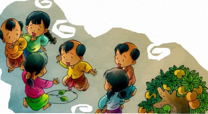 Người tham gia trả lời câu đố vui tiếng Việt trong không khí hào hứng