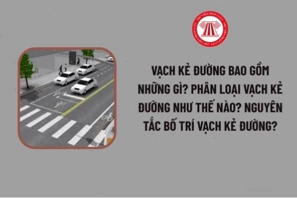 Nguyên tắc bố trí vạch kẻ đường