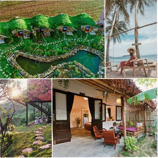 Nhiều homestay có thiết kế độc đáo, sáng tạo