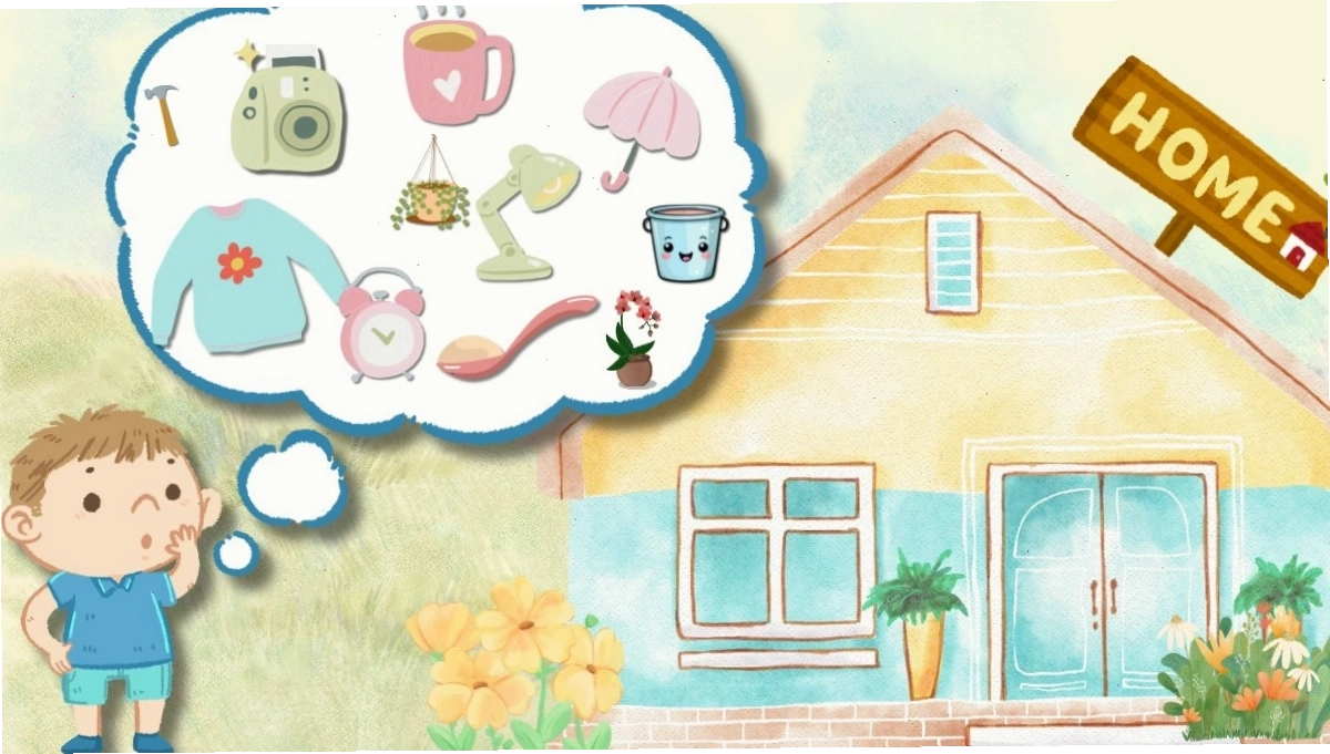 Những câu đố về đồ vật trong nhà giúp bé tăng khả năng quan sát