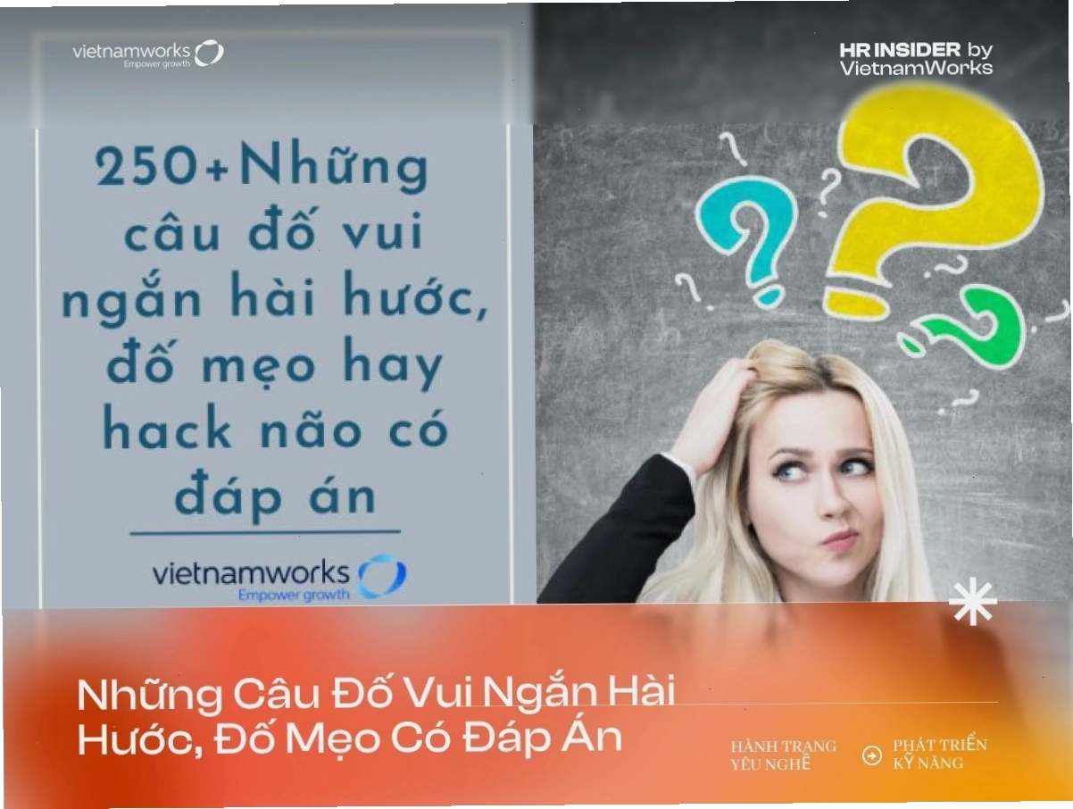 Những câu đố vui ngắn hài hước