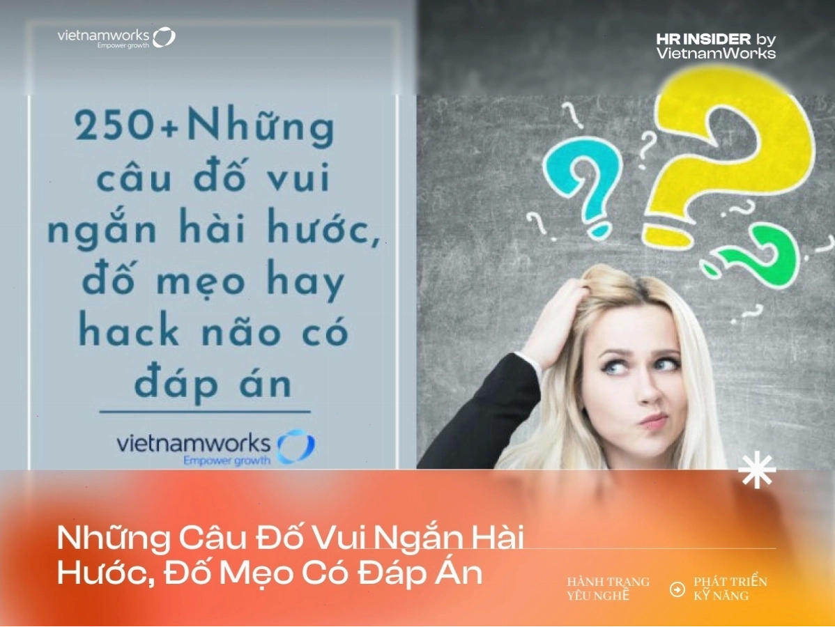 Những câu đố vui ngắn thú vị