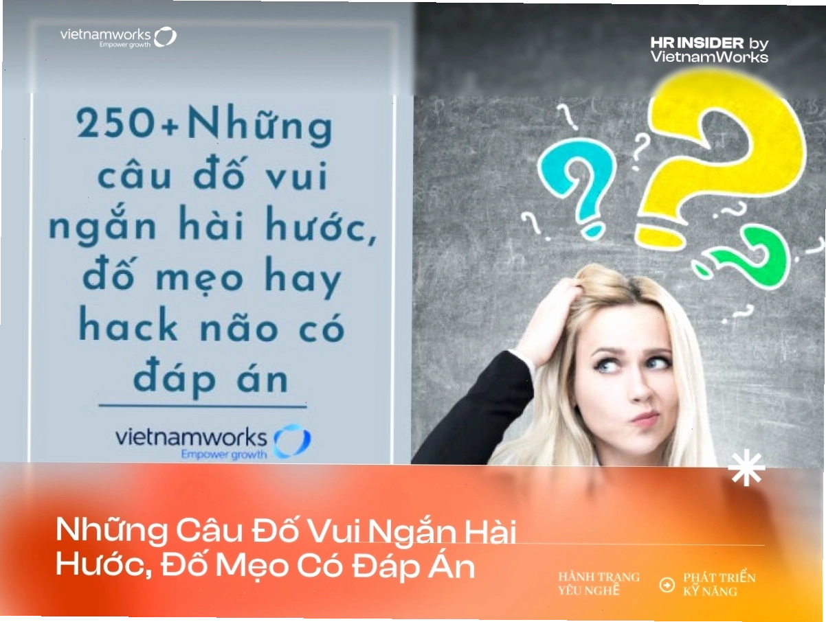 Những câu đố vui ngắn và ý nghĩa