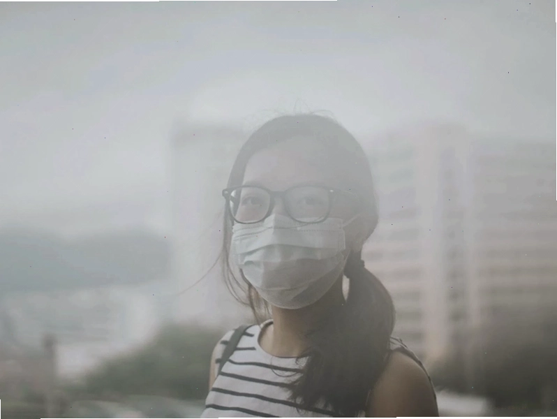 Ô nhiễm không khí gây ra nhiều vấn đề về hô hấp