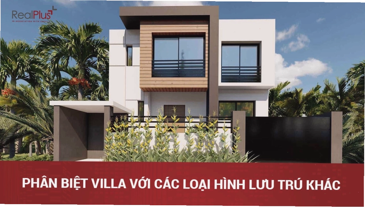 Phân biệt villa với các loại hình lưu trú khác