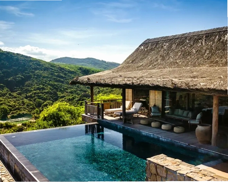 Phòng ngủ sang trọng tại boutique hotel