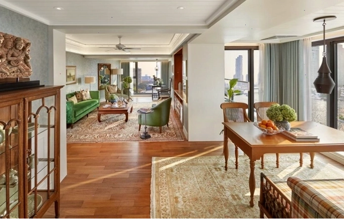 Presidential Suite với thiết kế nội thất xa hoa và tầm nhìn ấn tượng