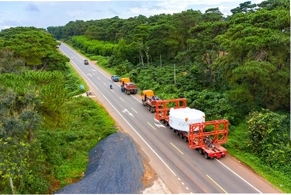 Quá trình vận chuyển siêu trường siêu trọng