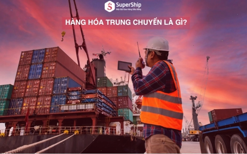 Quy trình hàng hóa trung chuyển qua các phương tiện vận tải khác nhau