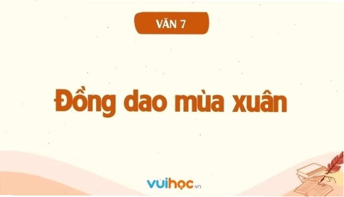 Sơ đồ tư duy hỗ trợ việc soạn bài Đồng dao mùa xuân
