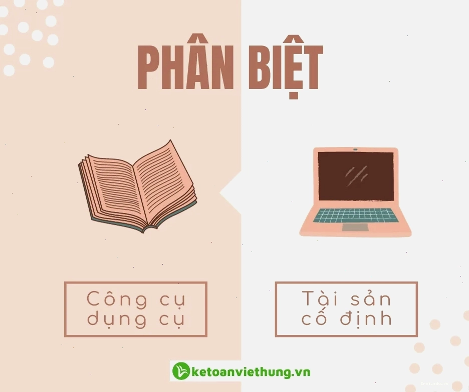 So sánh công cụ dụng cụ và tài sản cố định