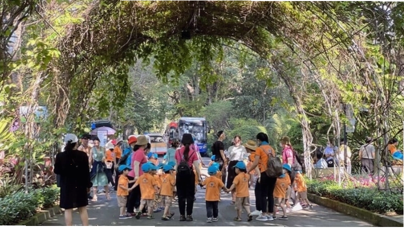 Thảo Cầm Viên Sài Gòn là địa điểm đi chơi lý tưởng cho gia đình có trẻ nhỏ