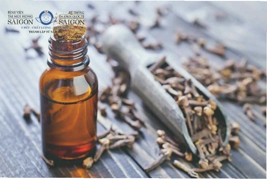 Tinh dầu đinh hương chứa eugenol có tác dụng giảm đau răng hiệu quả
