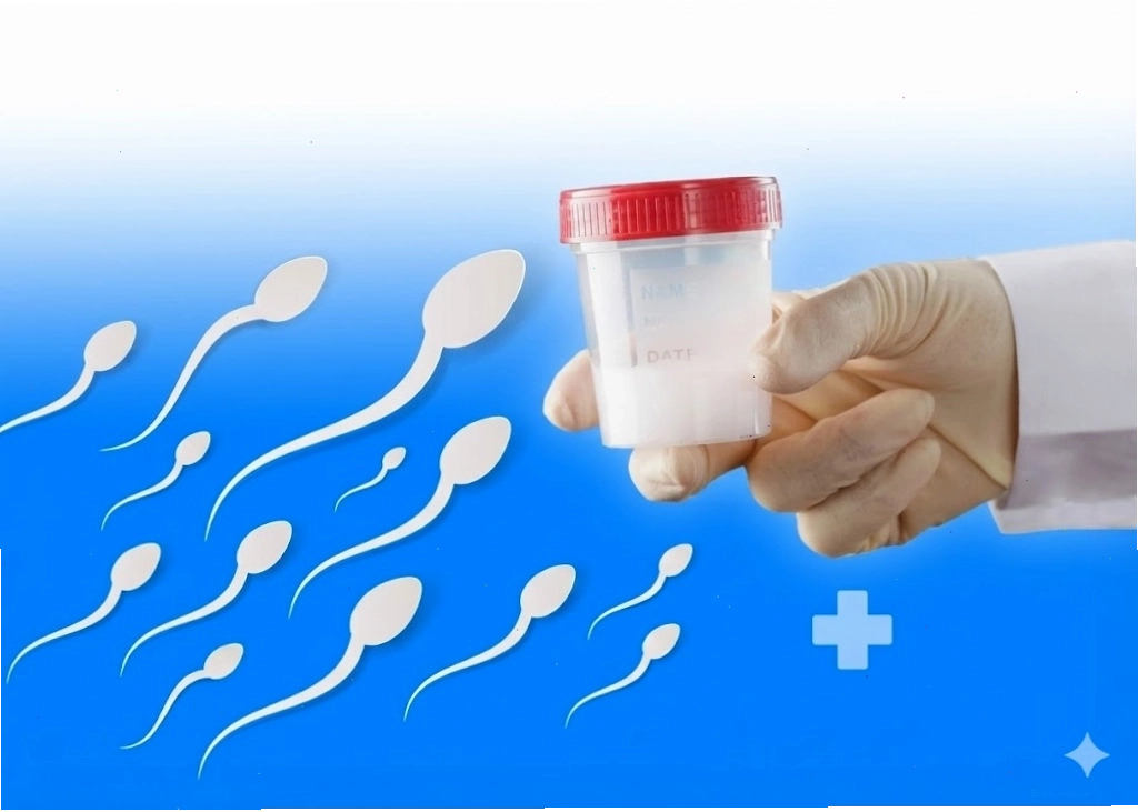 Tinh dịch có màu sắc bất thường có thể ảnh hưởng đến khả năng thụ thai