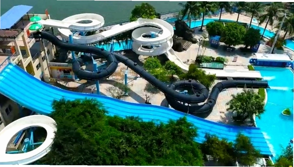 Trải nghiệm vui chơi tại công viên nước với nhiều trò chơi hấp dẫn