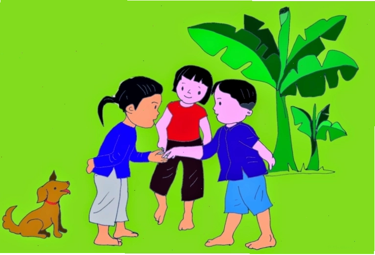 Trẻ em chơi trò chơi chi chi chành chành