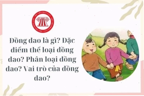 Trẻ em đang vui đùa và hát đồng dao trong một buổi sinh hoạt tập thể
