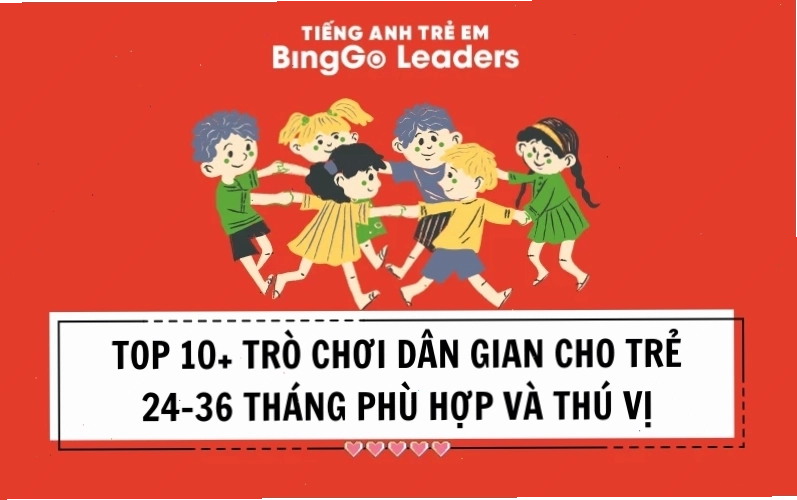 Trẻ em hào hứng tham gia các trò chơi dân gian vui nhộn
