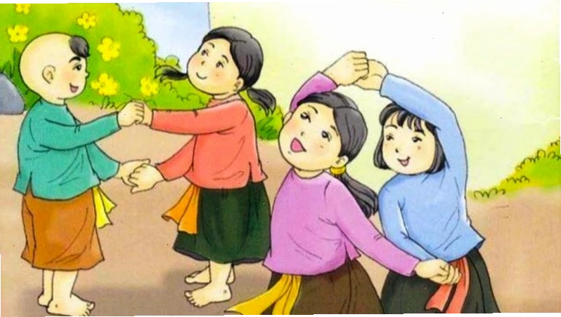 Trẻ em học thuộc lời bài hát đồng dao
