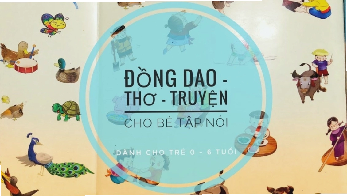 Trẻ em học và chơi cùng đồng dao