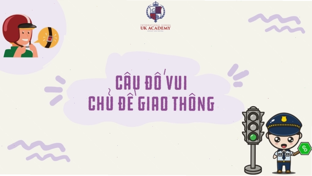 Trẻ em tham gia hoạt động giáo dục an toàn giao thông