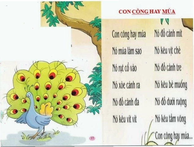 Trẻ em vui đùa cùng bài đồng dao