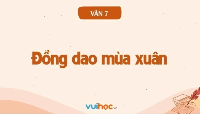 Trẻ em vui đùa trong không khí mùa xuân, minh họa cho không khí của đồng dao