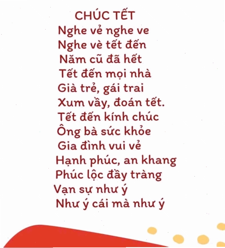 Trẻ em vui đùa với các hoạt động ngày Tết