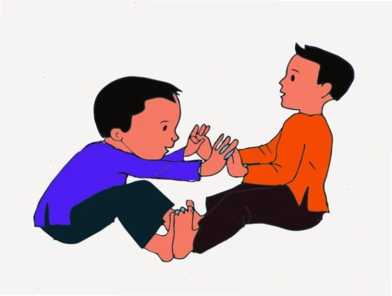 Trẻ em vui vẻ ca hát các bài đồng dao cho bé