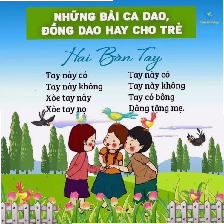 Trẻ mầm non hào hứng tham gia hoạt động hát đồng dao vui nhộn