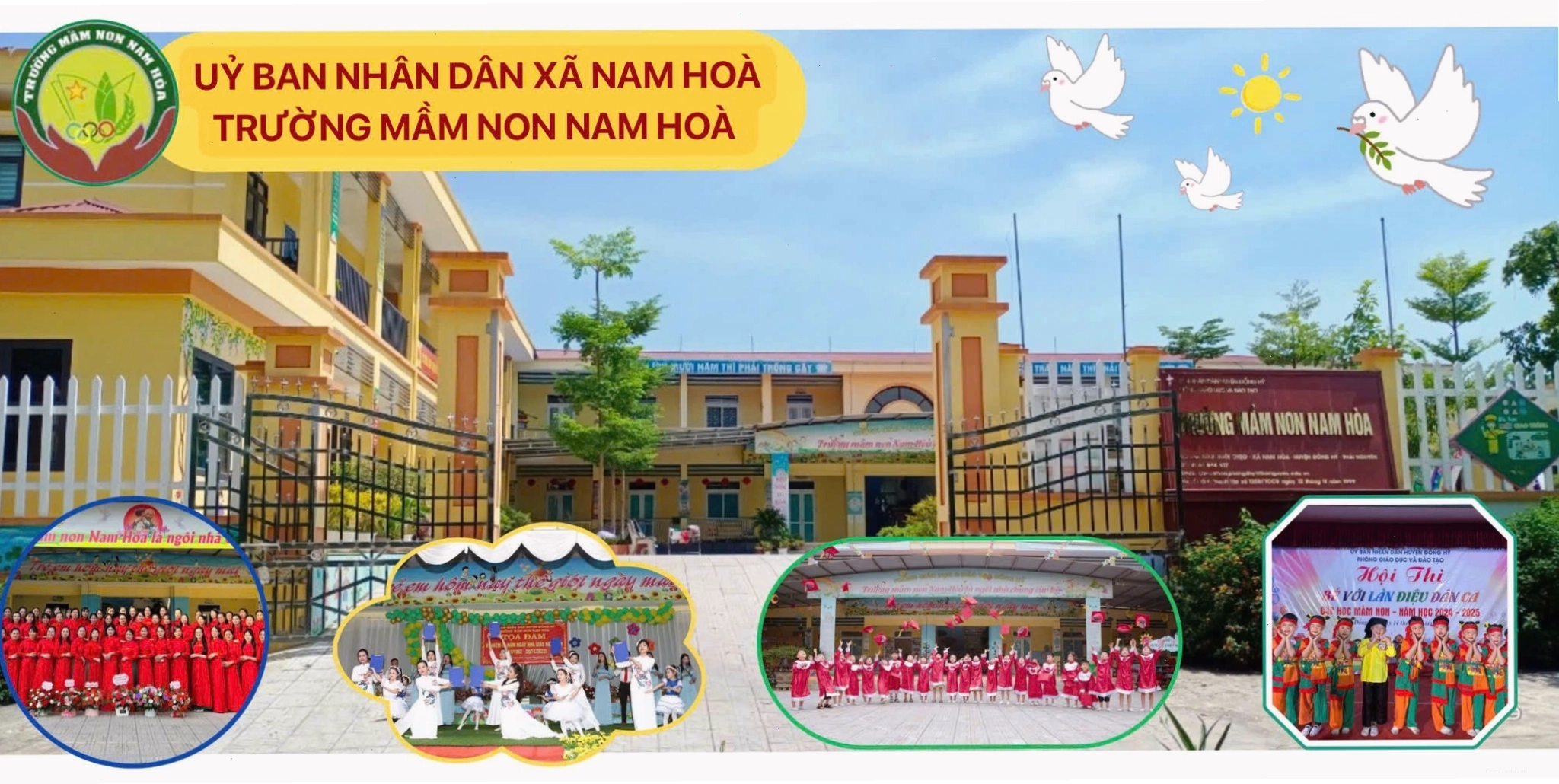 Trẻ mầm non hào hứng tham gia hoạt động với bài đồng dao Nu na nu nống